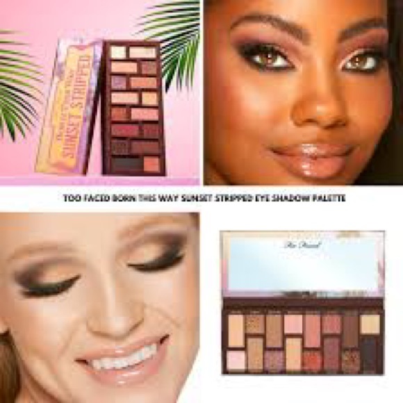NEW IN BOX!! Too faced BORN THIS WAY SUNSET STRIPPED PALETTE 🔥 - Picture 2 of 5